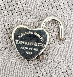 Tiffany & Co. Heart Padlock Charm